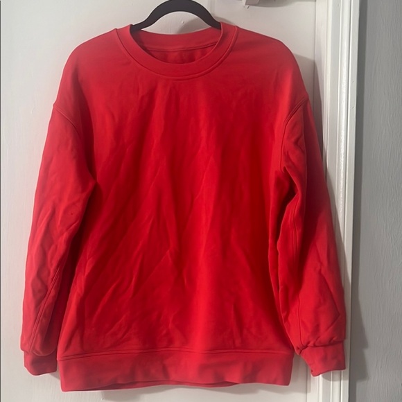 Lululemon women’s Red Sweater - Picture 1 of 5